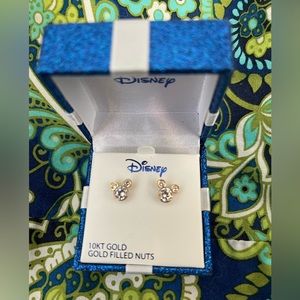 Mickey 10kt gold earrings